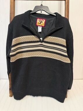 Cinch Men’s Heavyweight 1/4 Zip Sweater Size XL or XXL